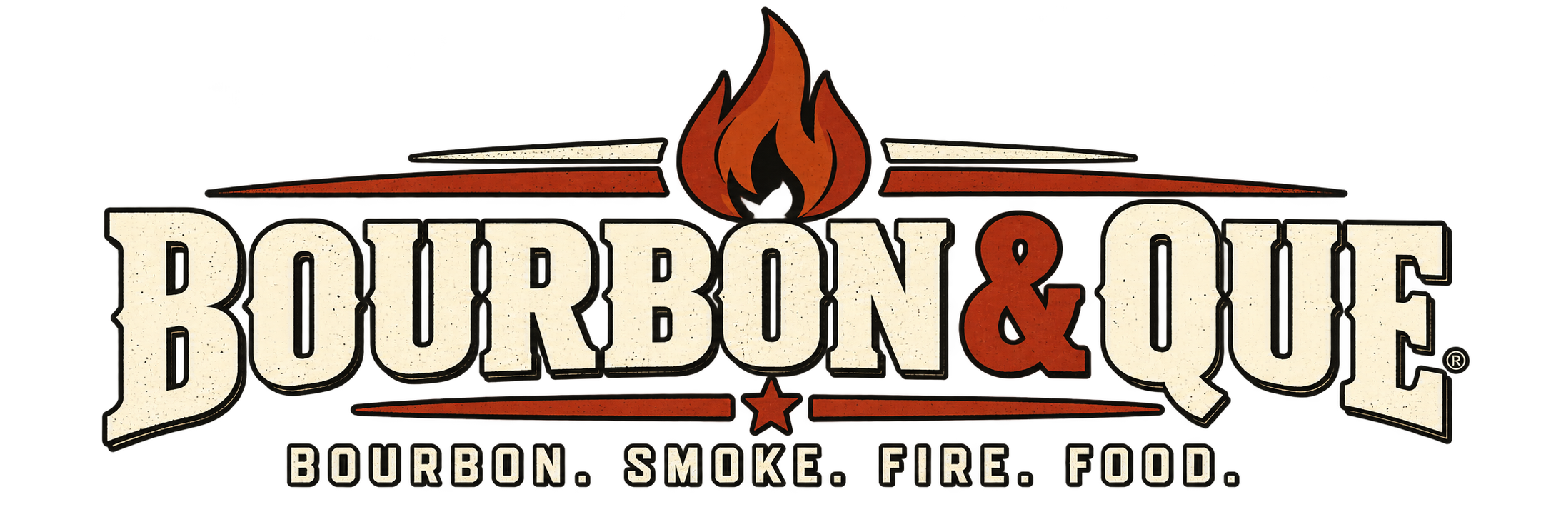 Bourbon & Que - Bourbon. Smoke. Fire. Food.